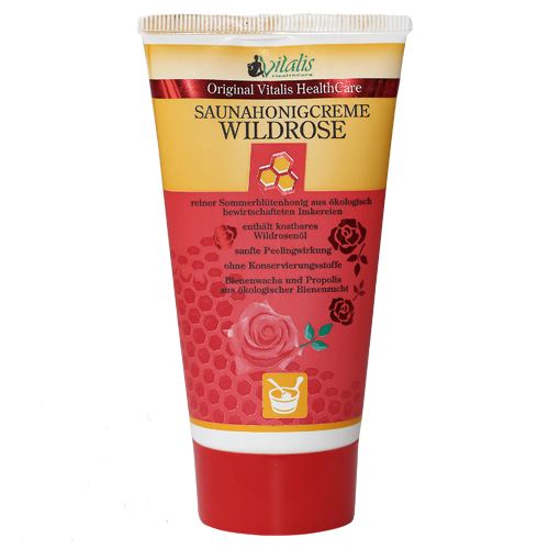 Saunahonigcreme - Wildrose 150 g Tube (120 ml)