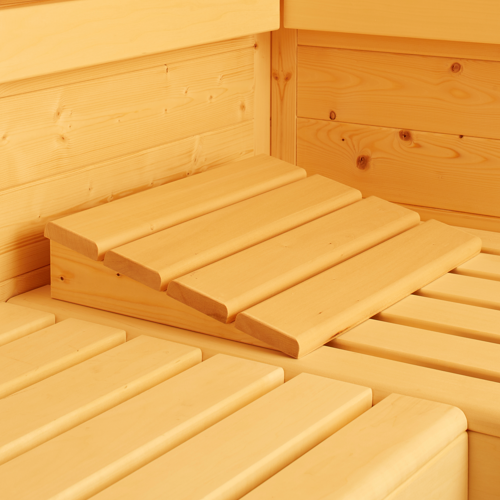 Sauna-Kopfstütze Standard aus Espenholz