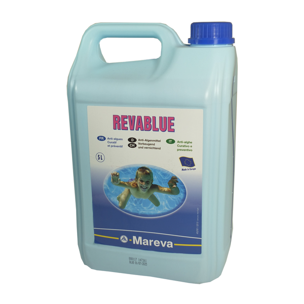 Revablue 5 L - Azurblaufärbendes Antialgenmittel