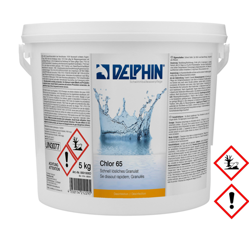 Delphin-Chlor 65 Granulat, 5 kg schnelllöslich