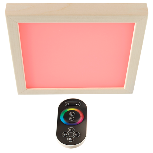 LED-Farblicht Sion 1A - Deckenmontage mit Fernbedienung