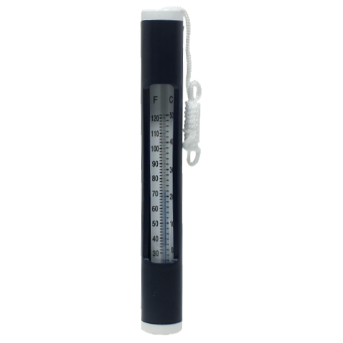 Thermometer Grün mit Schnur