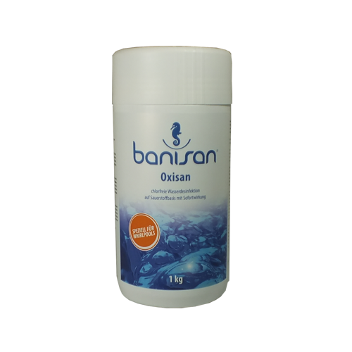 Banisan Oxisan 1 kg - Chlorfreie Wasserdesinfektion auf Sauerstoffbasis