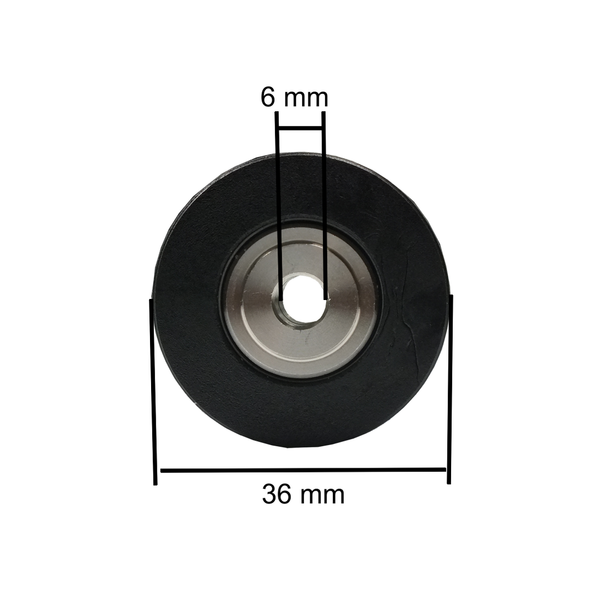 Laufrolle standard, Durchmesser 36 mm (altes Profil)